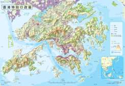  香港地图全貌