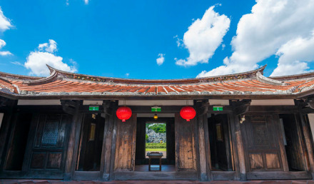 台北市的林安泰古厝是知名的闽南传统建筑