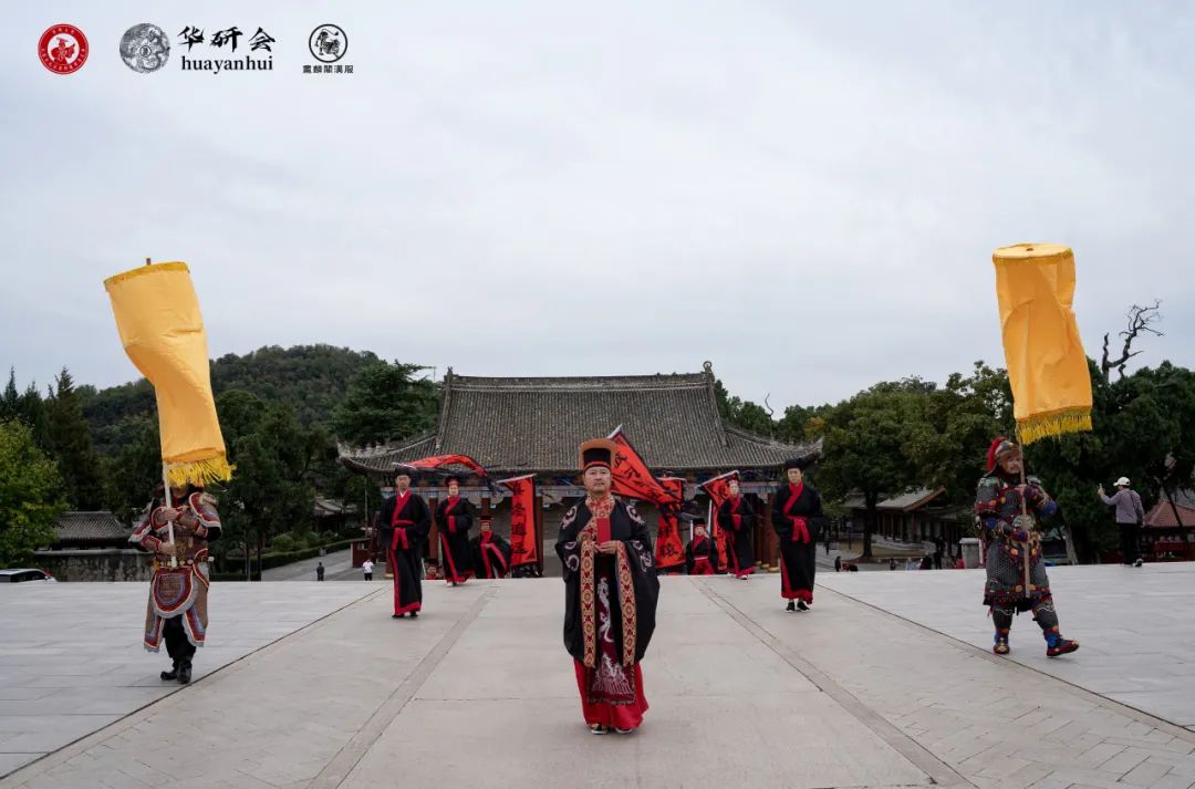 衣带飞舞桥山，汉旗猎猎黄陵—第九届汉服汉礼公祭轩辕黄帝大典报道-图片3